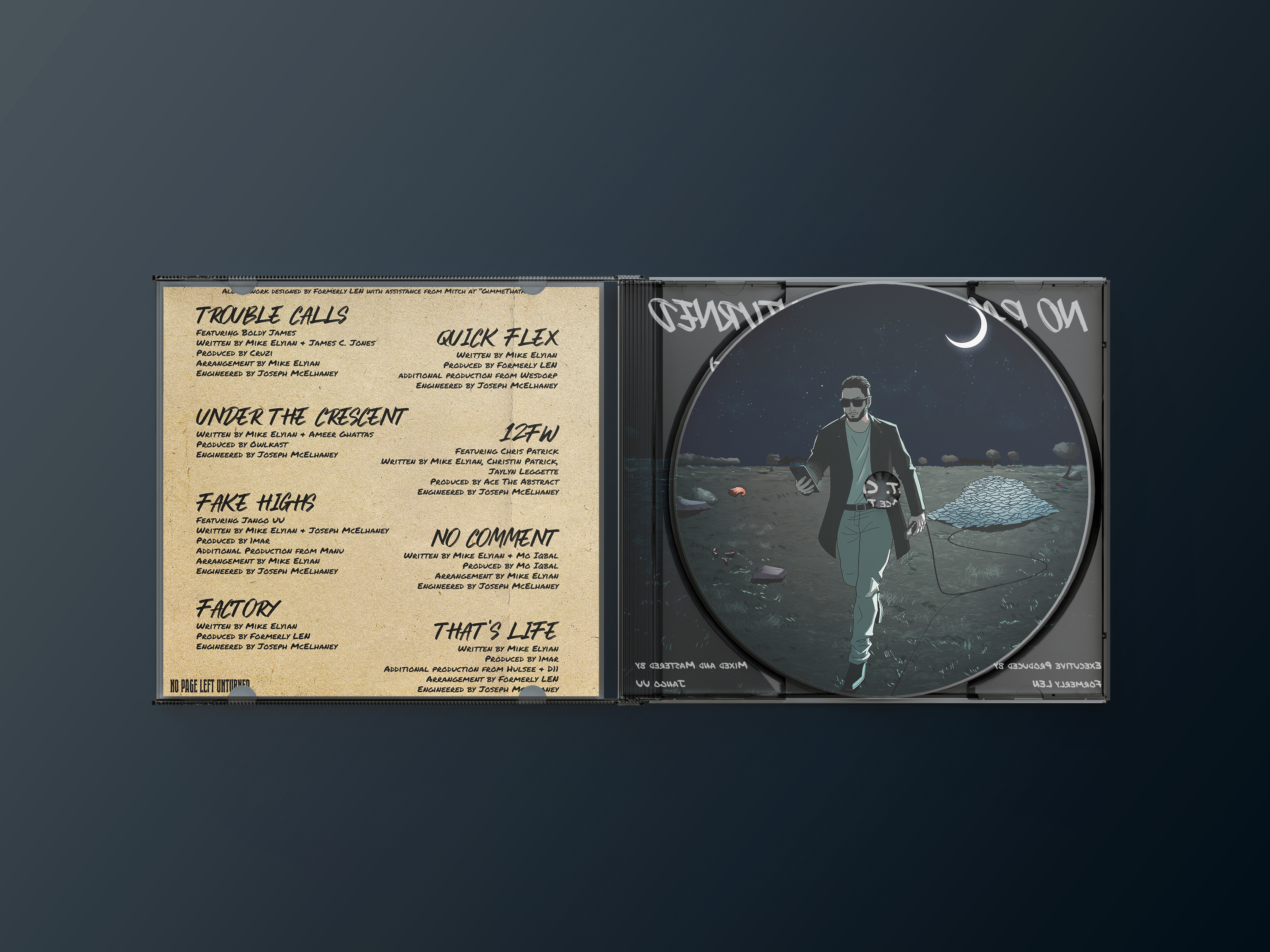 Formerly LEN - No Page Left Unturned CD